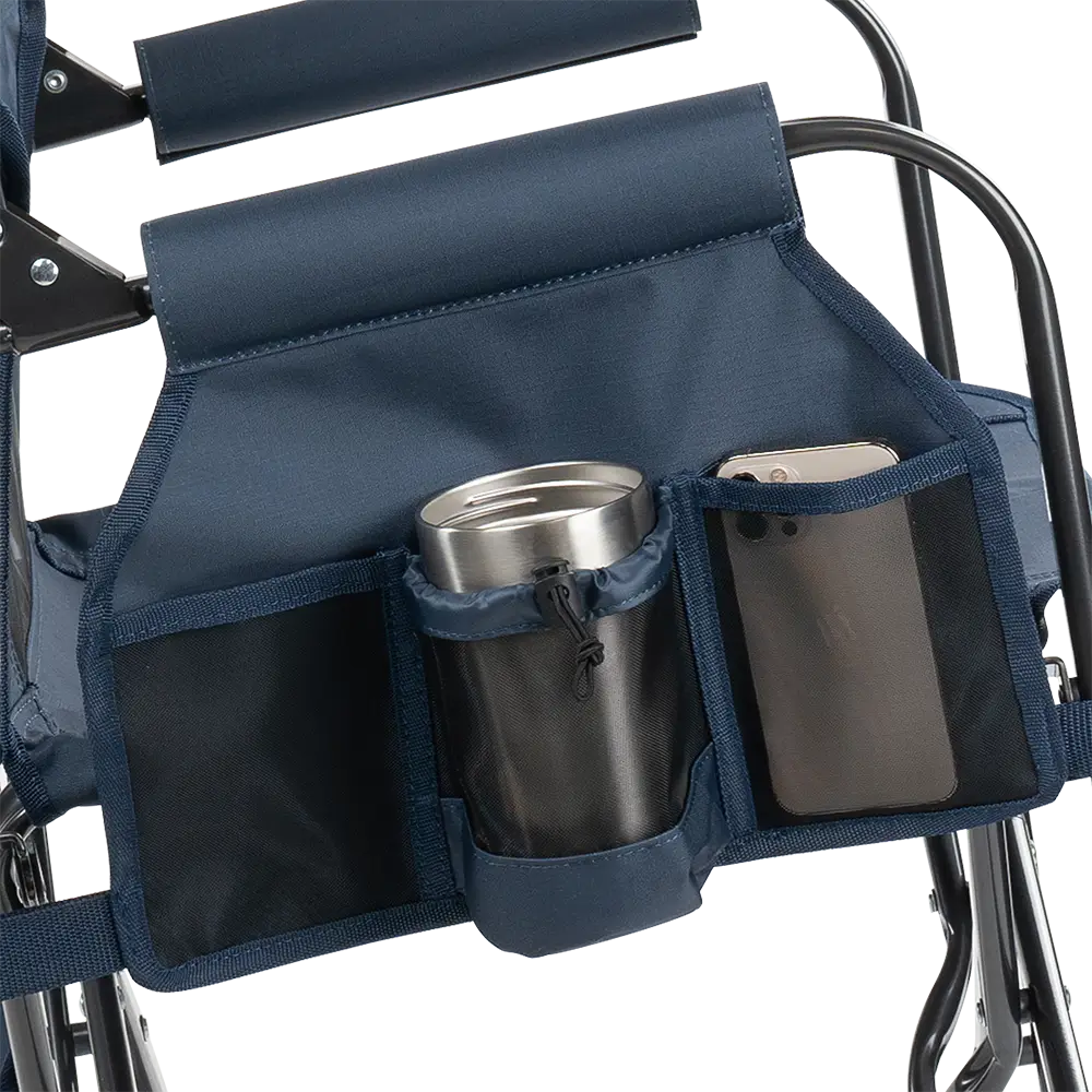 Luxury Camp Stowaway Rocker - Choice 794 - Freestyle Rocker Portable Outdoor Folding Chair Detail