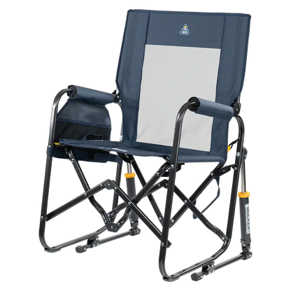Luxury Camp Stowaway Rocker - Choice 794 - Freestyle Rocker Portable Outdoor Folding Chair Detail