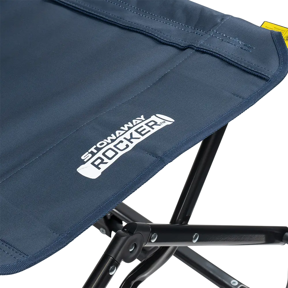 Luxury Camp Stowaway Rocker - Choice 794 - Freestyle Rocker Portable Outdoor Folding Chair Detail