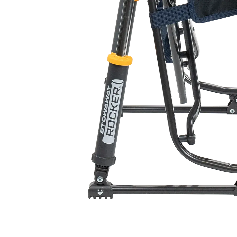 Luxury Camp Stowaway Rocker - Choice 794 - Freestyle Rocker Portable Outdoor Folding Chair Detail