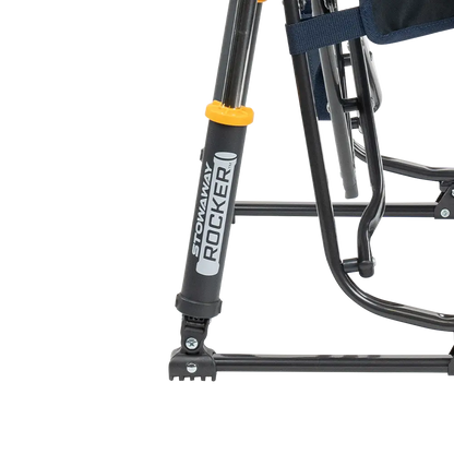 Luxury Camp Stowaway Rocker - Choice 794 - Freestyle Rocker Portable Outdoor Folding Chair Detail