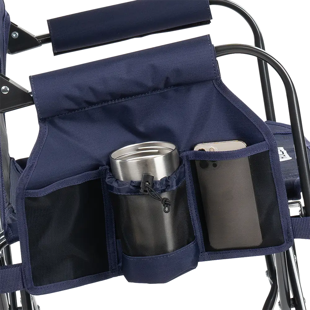 Luxury Camp Stowaway Rocker - Choice 794 - Freestyle Rocker Portable Outdoor Folding Chair Detail