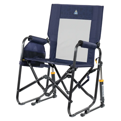 Luxury Camp Stowaway Rocker - Choice 794 - Freestyle Rocker Portable Outdoor Folding Chair Detail