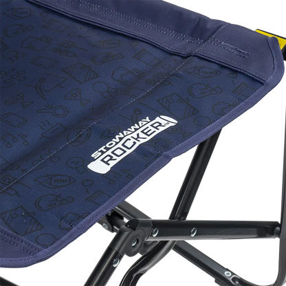 Luxury Camp Stowaway Rocker - Choice 794 - Freestyle Rocker Portable Outdoor Folding Chair Detail