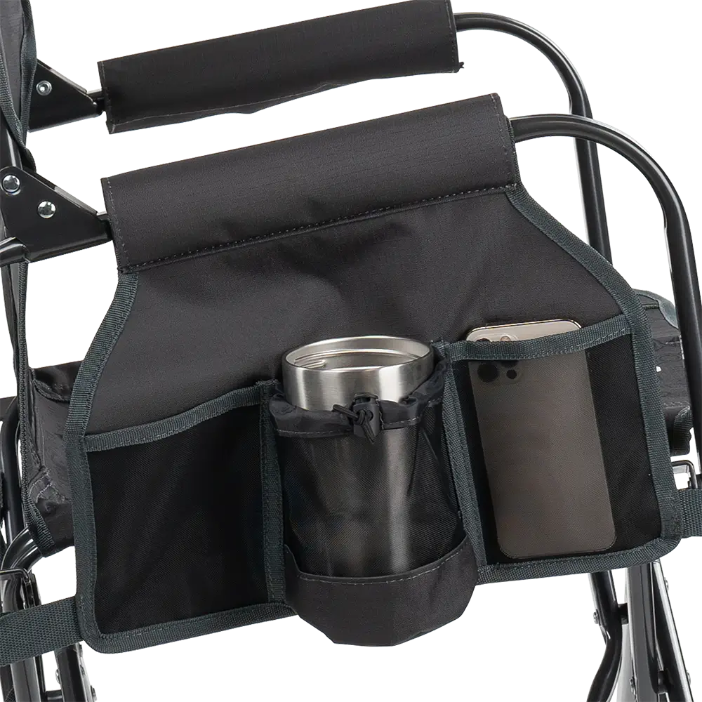Luxury Camp Stowaway Rocker - Choice 794 - Freestyle Rocker Portable Outdoor Folding Chair Detail