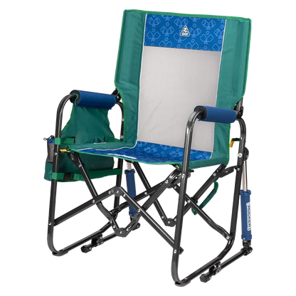 Luxury Camp Stowaway Rocker - Choice 794 - Freestyle Rocker Portable Outdoor Folding Chair Detail