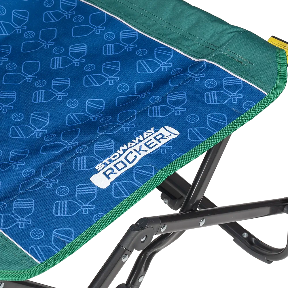 Luxury Camp Stowaway Rocker - Choice 794 - Freestyle Rocker Portable Outdoor Folding Chair Detail