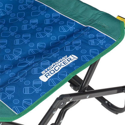 Luxury Camp Stowaway Rocker - Choice 794 - Freestyle Rocker Portable Outdoor Folding Chair Detail