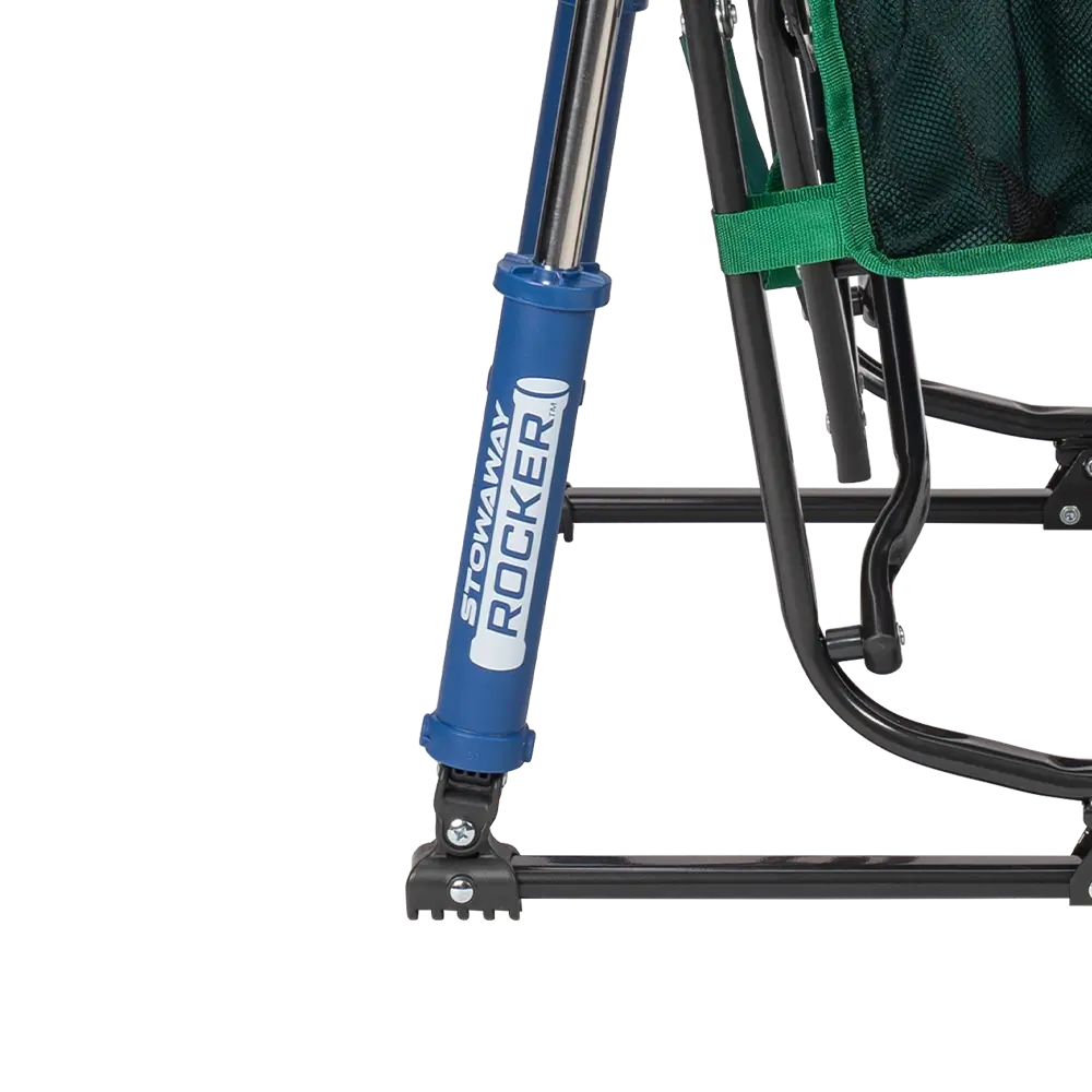 Luxury Camp Stowaway Rocker - Choice 794 - Freestyle Rocker Portable Outdoor Folding Chair Detail