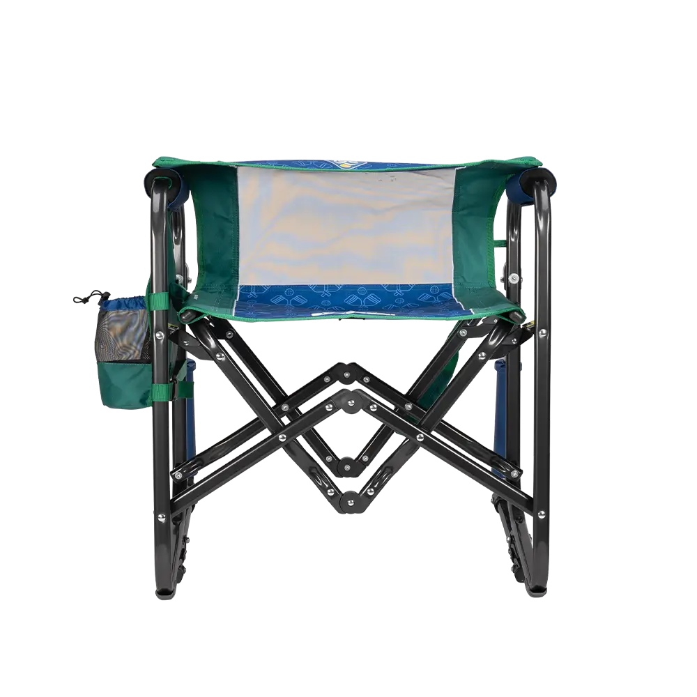 Luxury Camp Stowaway Rocker - Choice 794 - Freestyle Rocker Portable Outdoor Folding Chair Detail