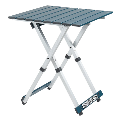 Heat-Resistant Compact Camp Table 20 - Choice 513 - Multi-Functional Heavy-Duty Grilling Table Counter - Teal