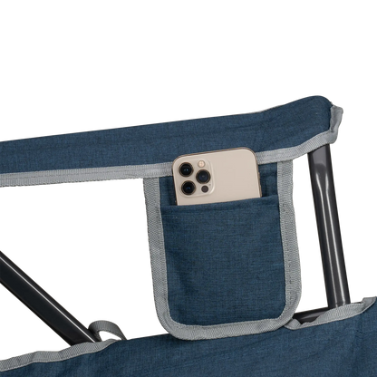 Smooth Motion Kickback Rocker - Choice 345 - Patented Spring-Action Rocking Chair for Camping Detail