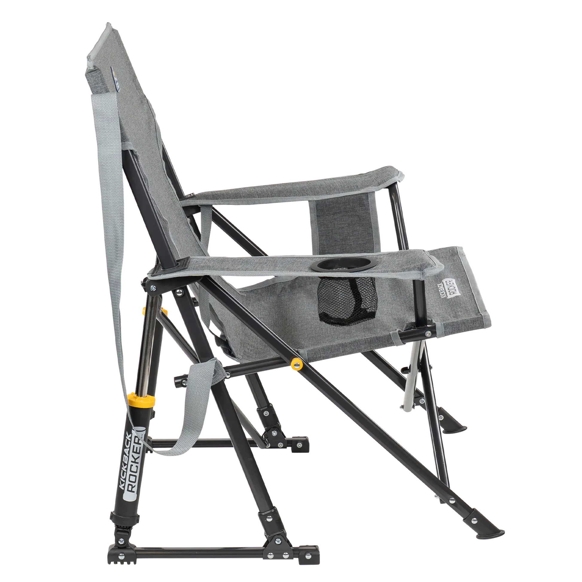 Smooth Motion Kickback Rocker - Choice 345 - Patented Spring-Action Rocking Chair for Camping Detail