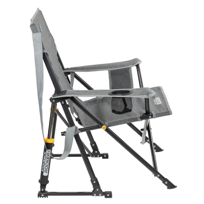 Smooth Motion Kickback Rocker - Choice 345 - Patented Spring-Action Rocking Chair for Camping Detail