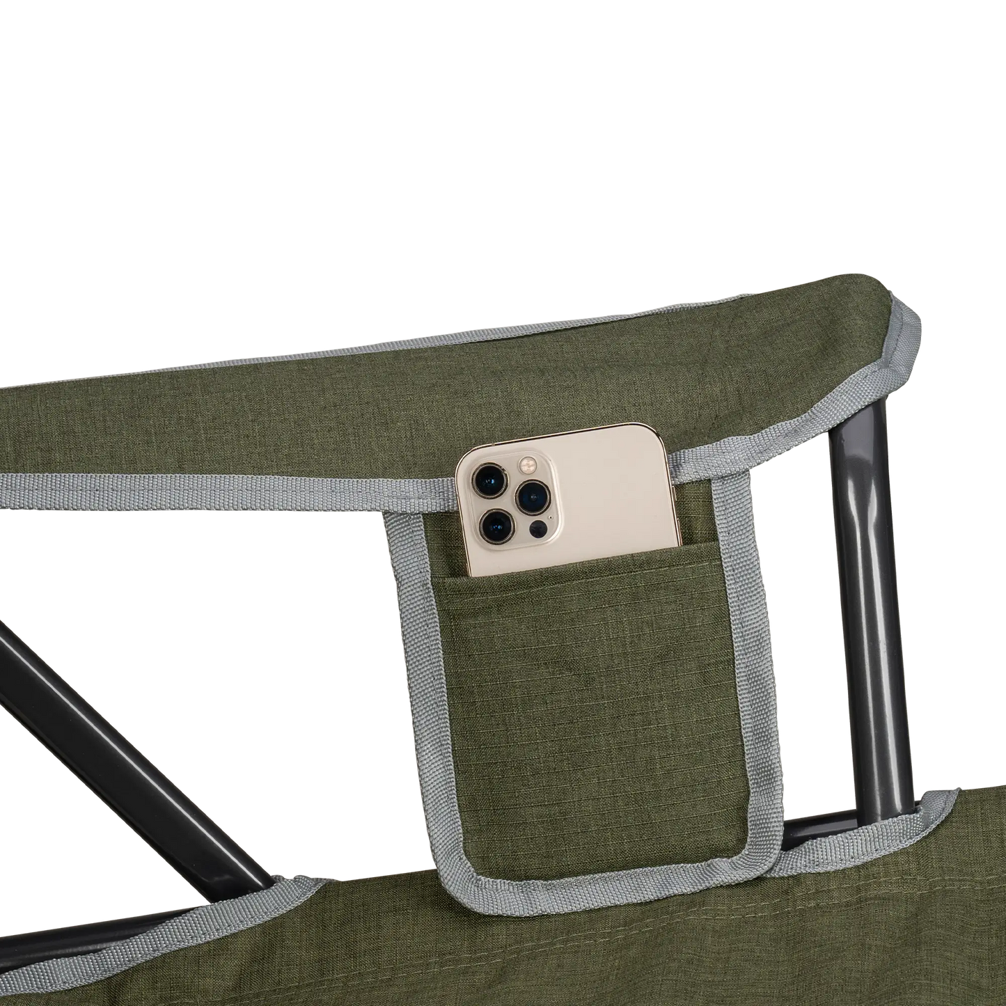 Smooth Motion Kickback Rocker - Choice 345 - Patented Spring-Action Rocking Chair for Camping Detail