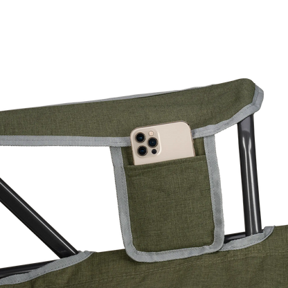 Smooth Motion Kickback Rocker - Choice 345 - Patented Spring-Action Rocking Chair for Camping Detail