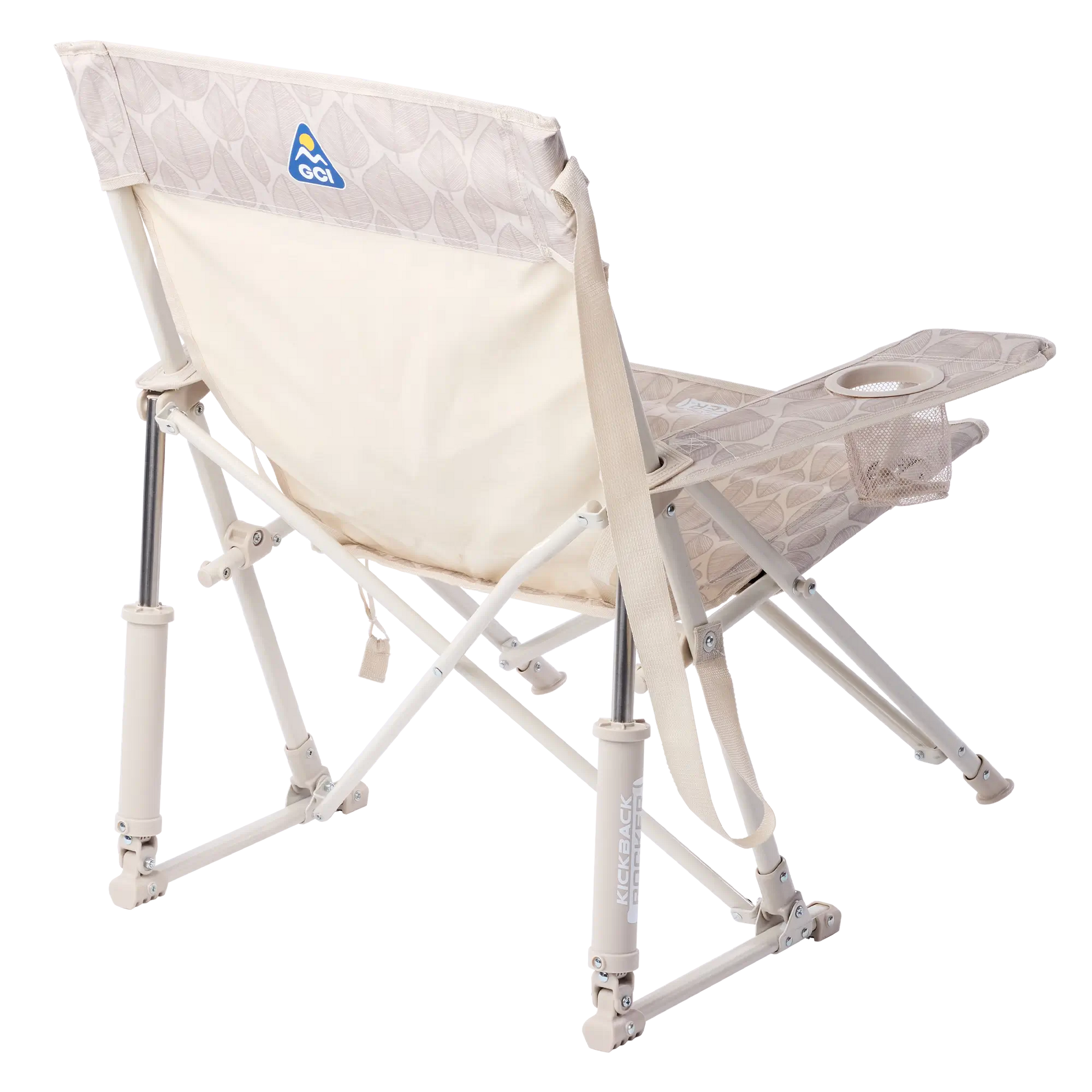Smooth Motion Kickback Rocker - Choice 345 - Patented Spring-Action Rocking Chair for Camping Detail