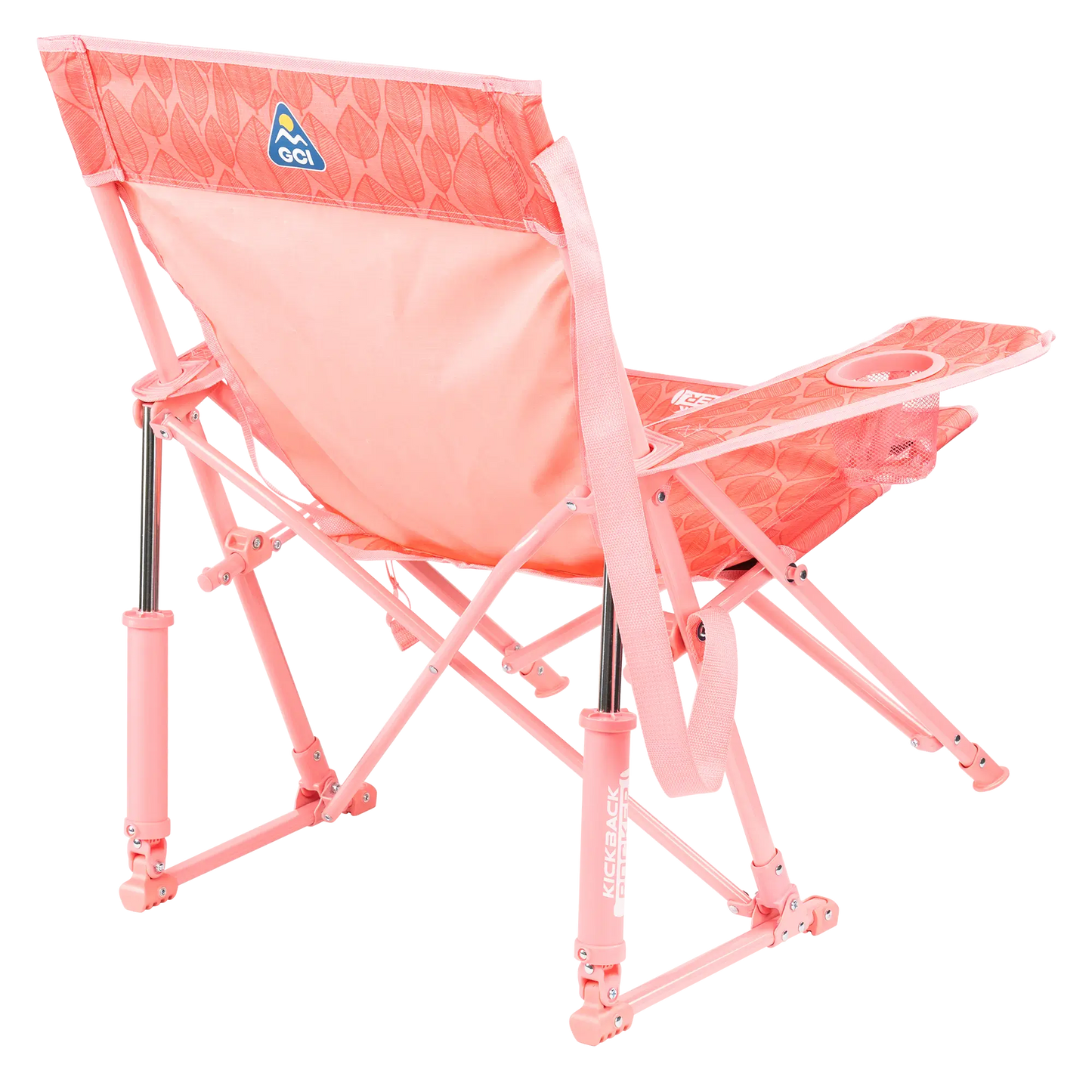 Smooth Motion Kickback Rocker - Choice 345 - Patented Spring-Action Rocking Chair for Camping Detail
