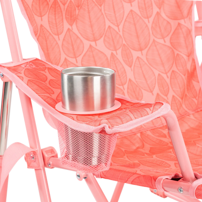 Smooth Motion Kickback Rocker - Choice 345 - Patented Spring-Action Rocking Chair for Camping Detail