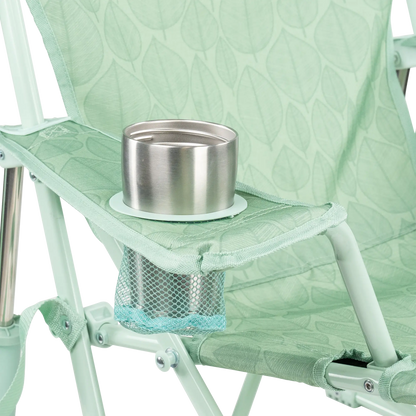 Smooth Motion Kickback Rocker - Choice 345 - Patented Spring-Action Rocking Chair for Camping Detail