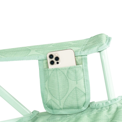 Smooth Motion Kickback Rocker - Choice 345 - Patented Spring-Action Rocking Chair for Camping Detail