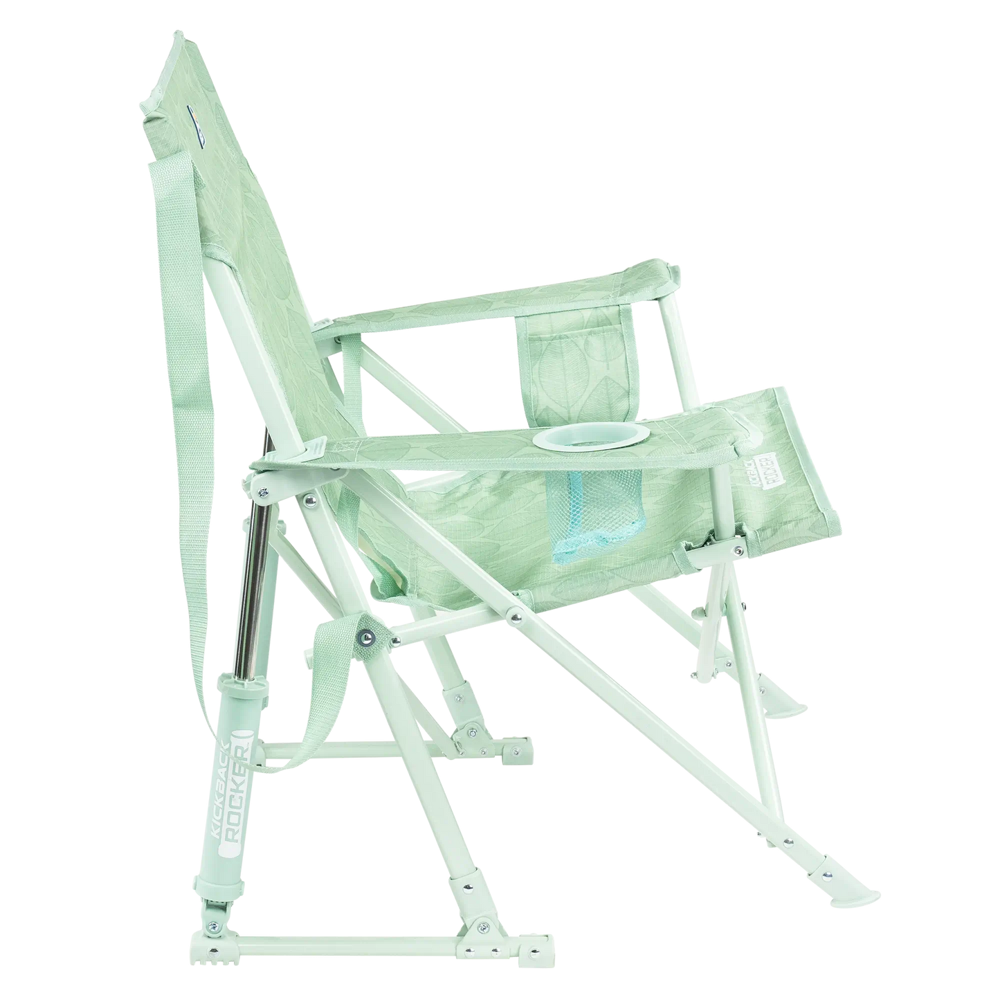 Smooth Motion Kickback Rocker - Choice 345 - Patented Spring-Action Rocking Chair for Camping Detail
