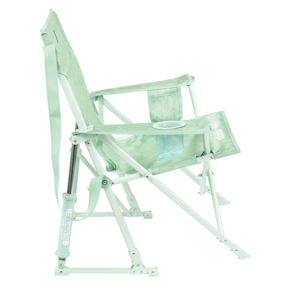 Smooth Motion Kickback Rocker - Choice 345 - Patented Spring-Action Rocking Chair for Camping Detail