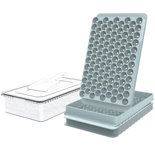 Smart Home WIBIMEN Mini Ice Cube Trays, 0.55” Tiny Pebble Ice for for Daily Use