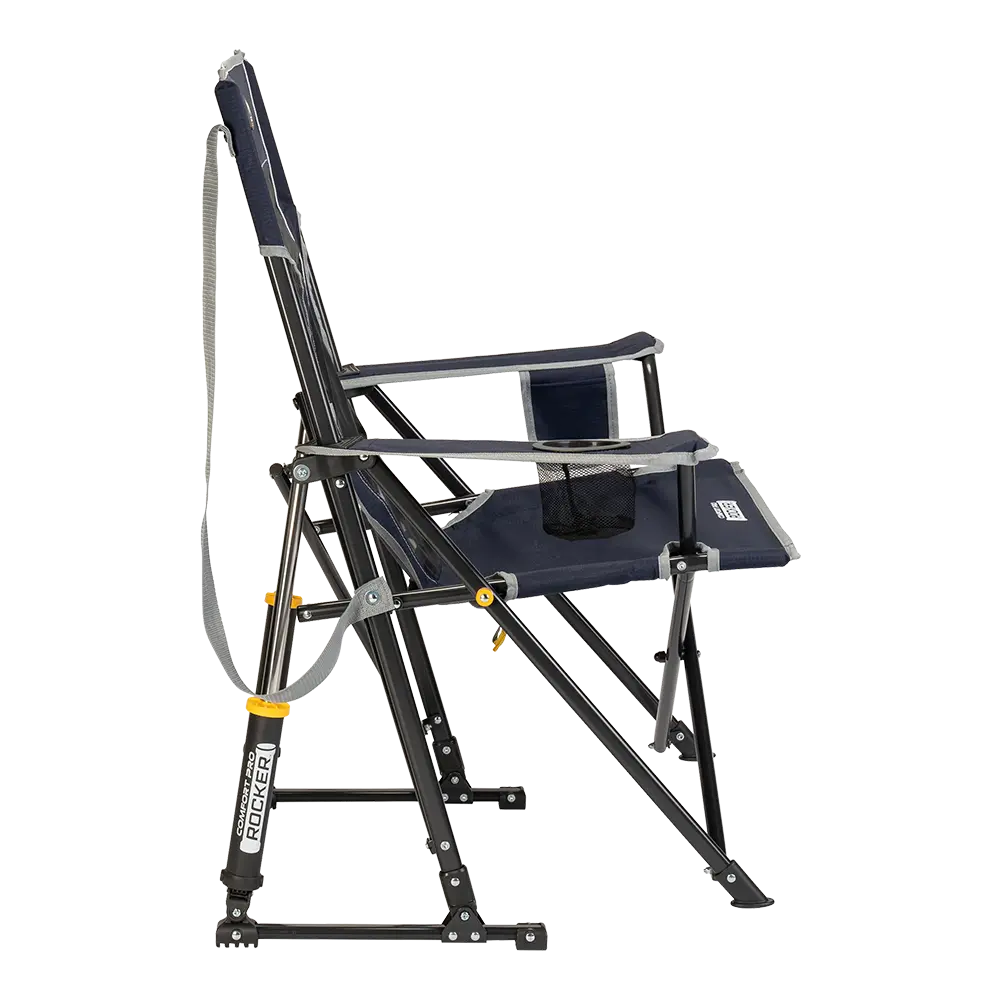 Heavy-Duty Freestyle Comfort Pro Rocker - Choice 375 - Freestyle Rocker Portable Outdoor Folding Chair Detail