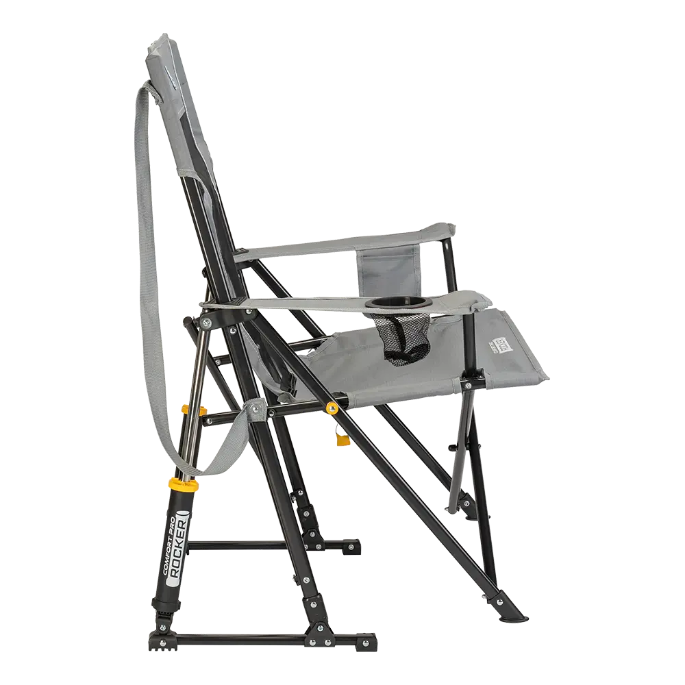 Heavy-Duty Freestyle Comfort Pro Rocker - Choice 375 - Freestyle Rocker Portable Outdoor Folding Chair Detail