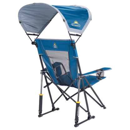 Premium All-Weather SunShade Rocker - Choice 550 - RoadTrip Rocker Smooth Motion Camp Chair Detail