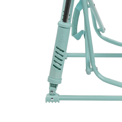 Luxury Camp Freestyle Rocker Elite - Choice 460 - Heavy-Duty Kickback Rocker with Beverage Holder Detail