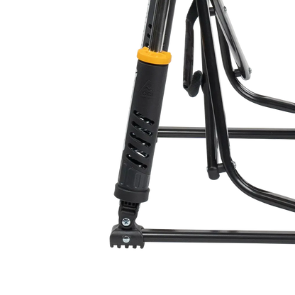Luxury Camp Freestyle Rocker Elite - Choice 460 - Heavy-Duty Kickback Rocker with Beverage Holder Detail
