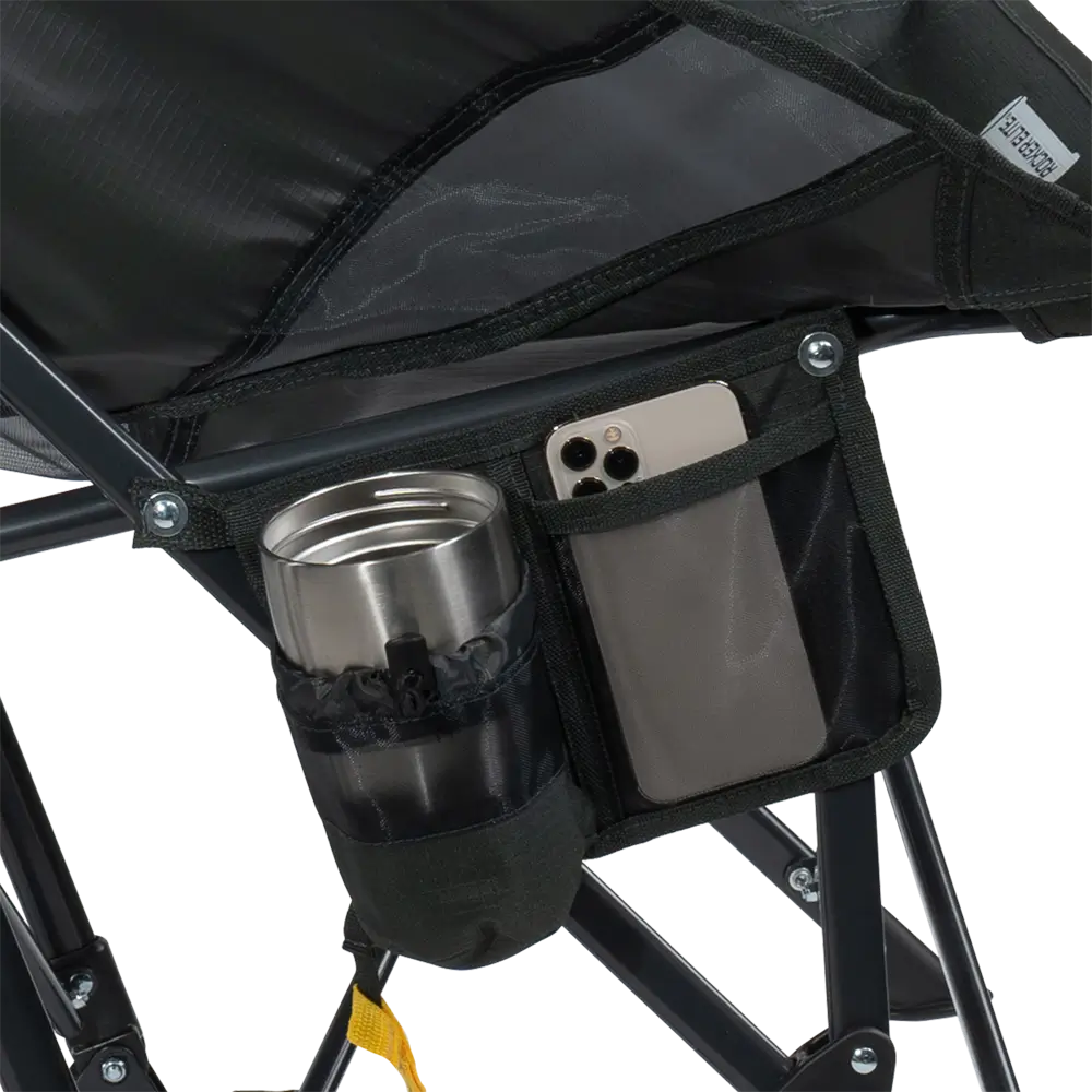 Heavy-Duty Freestyle Pod Rocker Elite - Choice 832 - Patented Spring-Action Rocking Chair for Camping Detail