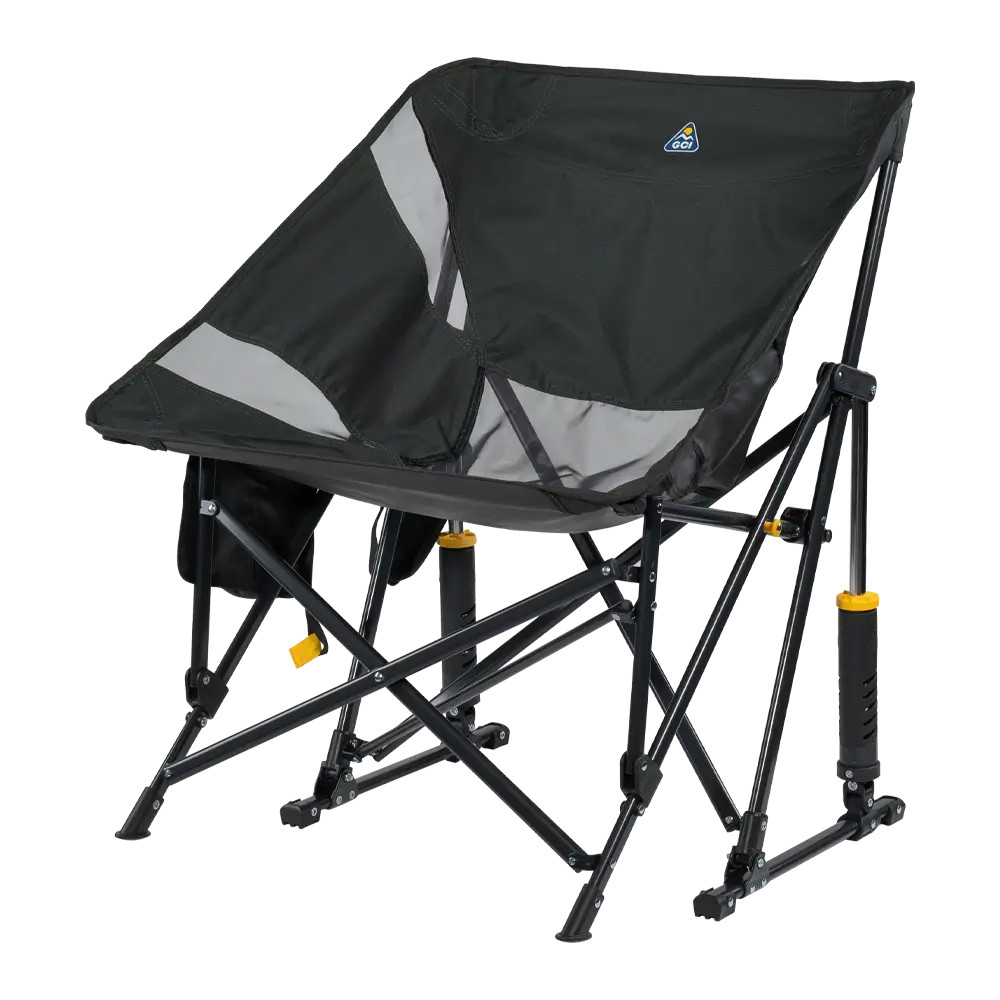 Heavy-Duty Freestyle Pod Rocker Elite - Choice 832 - Patented Spring-Action Rocking Chair for Camping Detail