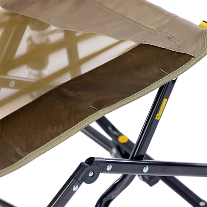 Patented Spring-Action Adjustable Rocker - Choice 573 - Freestyle Rocker Portable Outdoor Folding Chair Detail