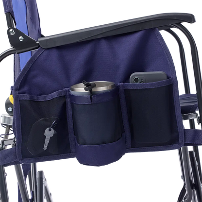 Patented Spring-Action Adjustable Rocker - Choice 573 - Freestyle Rocker Portable Outdoor Folding Chair Detail