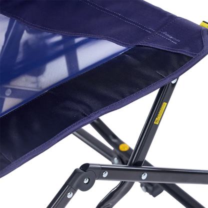 Patented Spring-Action Adjustable Rocker - Choice 573 - Freestyle Rocker Portable Outdoor Folding Chair Detail