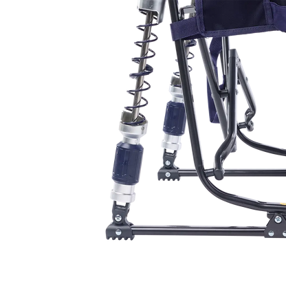 Patented Spring-Action Adjustable Rocker - Choice 573 - Freestyle Rocker Portable Outdoor Folding Chair Detail