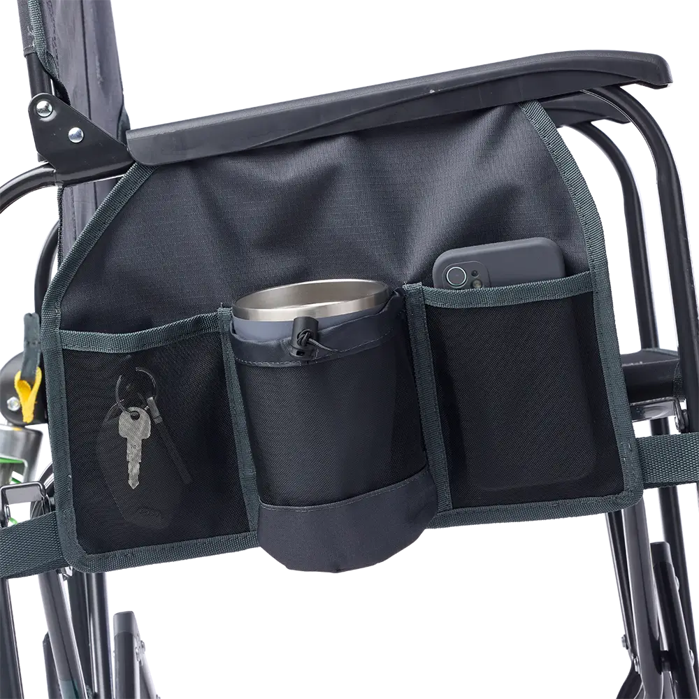 Patented Spring-Action Adjustable Rocker - Choice 573 - Freestyle Rocker Portable Outdoor Folding Chair Detail