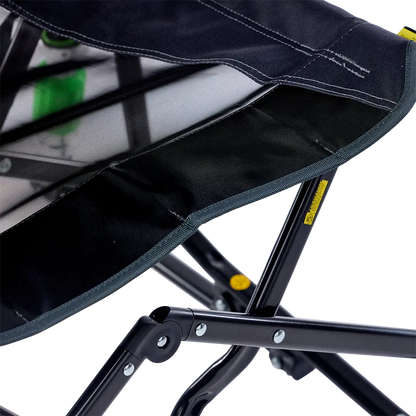 Patented Spring-Action Adjustable Rocker - Choice 573 - Freestyle Rocker Portable Outdoor Folding Chair Detail