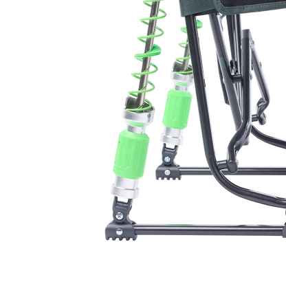 Patented Spring-Action Adjustable Rocker - Choice 573 - Freestyle Rocker Portable Outdoor Folding Chair Detail