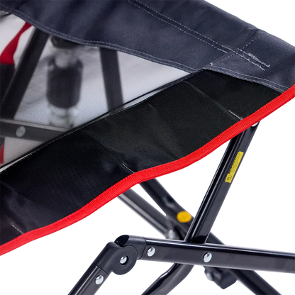 Patented Spring-Action Adjustable Rocker - Choice 573 - Freestyle Rocker Portable Outdoor Folding Chair Detail