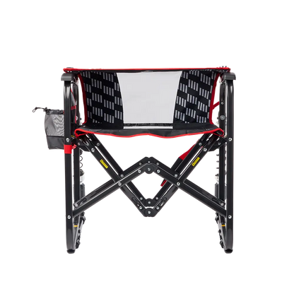 Patented Spring-Action Adjustable Rocker - Choice 573 - Freestyle Rocker Portable Outdoor Folding Chair Detail