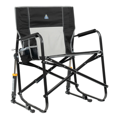 Heavy-Duty Freestyle Freestyle Rocker XL - Choice 552 - Heavy-Duty Kickback Rocker with Beverage Holder - Black