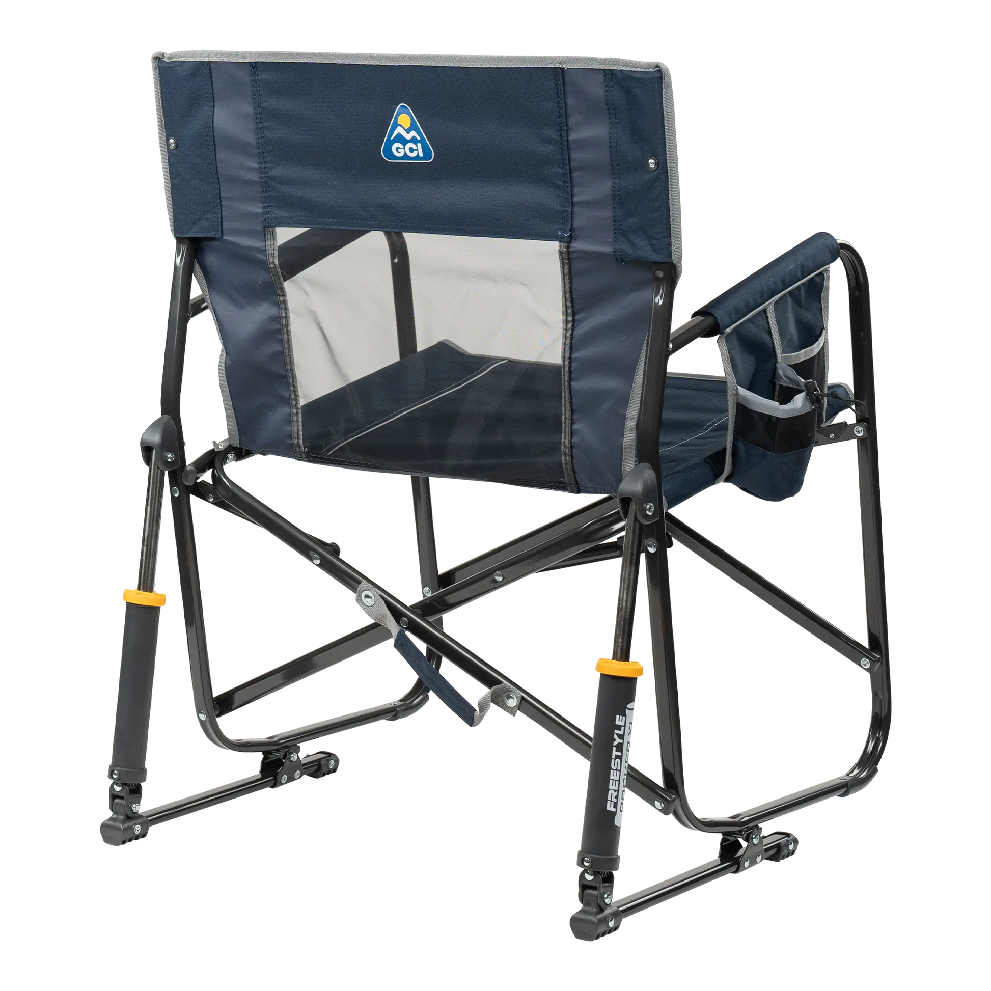 Heavy-Duty Freestyle Freestyle Rocker XL - Choice 552 - Heavy-Duty Kickback Rocker with Beverage Holder Detail