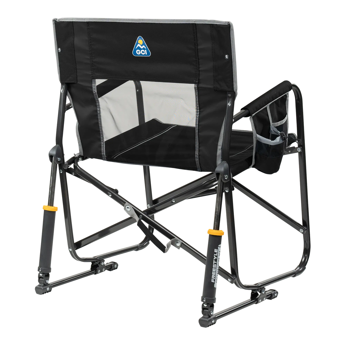 Heavy-Duty Freestyle Freestyle Rocker XL - Choice 552 - Heavy-Duty Kickback Rocker with Beverage Holder Detail