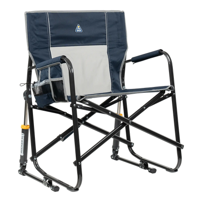 Heavy-Duty Freestyle Freestyle Rocker XL - Choice 552 - Heavy-Duty Kickback Rocker with Beverage Holder - Indigo
