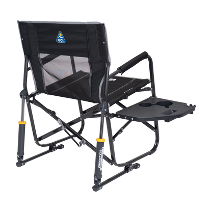 Heavy-Duty Freestyle Freestyle Rocker XL with Side Table - Choice 836 - Heavy-Duty Kickback Rocker with Beverage Holder Detail