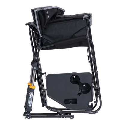 Heavy-Duty Freestyle Freestyle Rocker XL with Side Table - Choice 836 - Heavy-Duty Kickback Rocker with Beverage Holder Detail